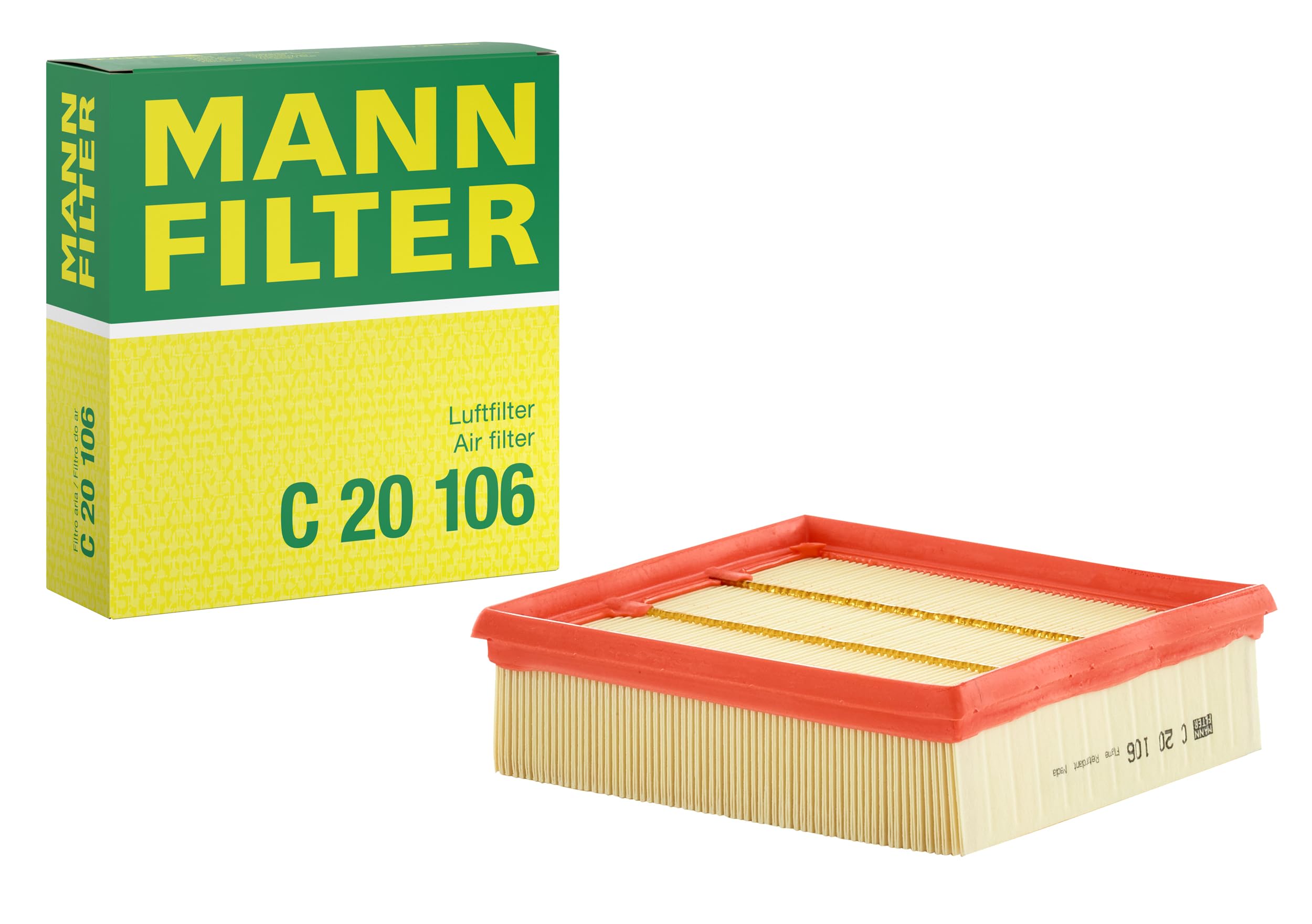 MANN-FILTER C 20 106 Air Filter - for Cars + Transporters