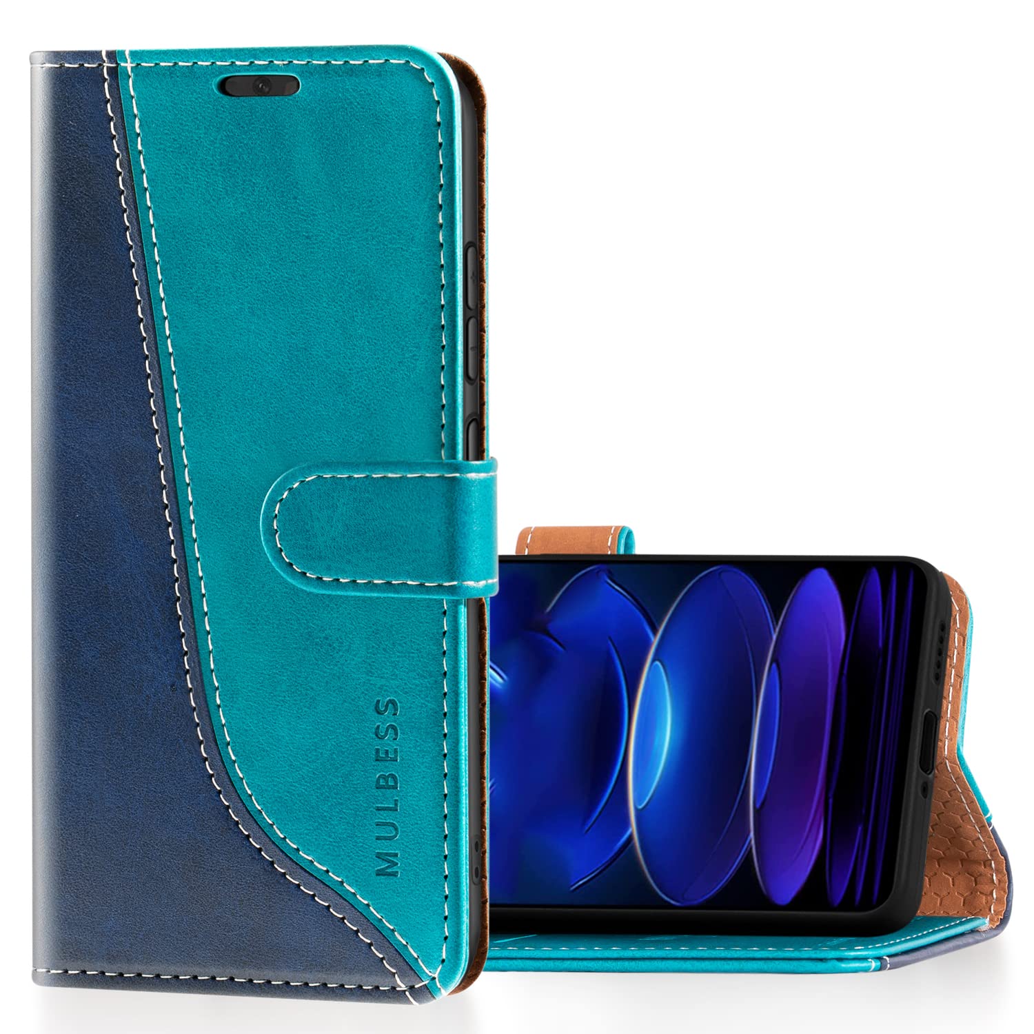 Mulbess Custodia per Xiaomi Redmi Note 9 Cover Cellulare Tasca Slot
