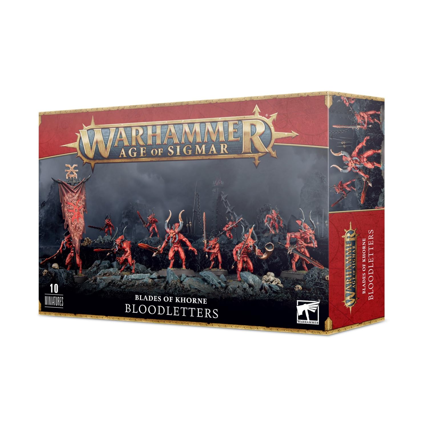 Daemons Of Khorne Bloodletters Games Workshop Warhammer Age of Sigmar Brand New