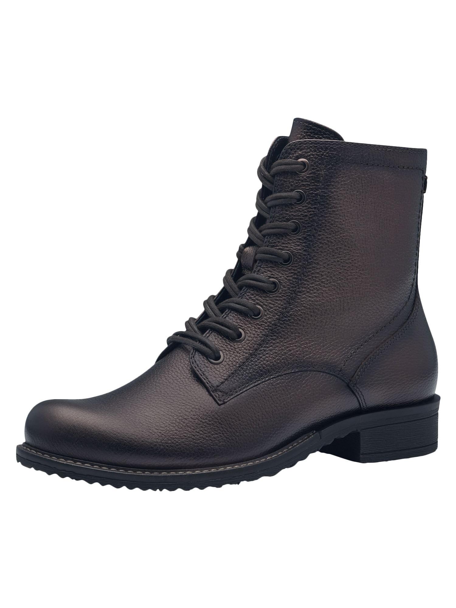 Tamaris Women's Leather Ankle Boots, Mocha Metallic, 39 EU