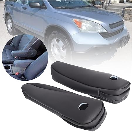 Arm Rest Covers Leather Front Seat Armrest Cover Fit For Honda CR