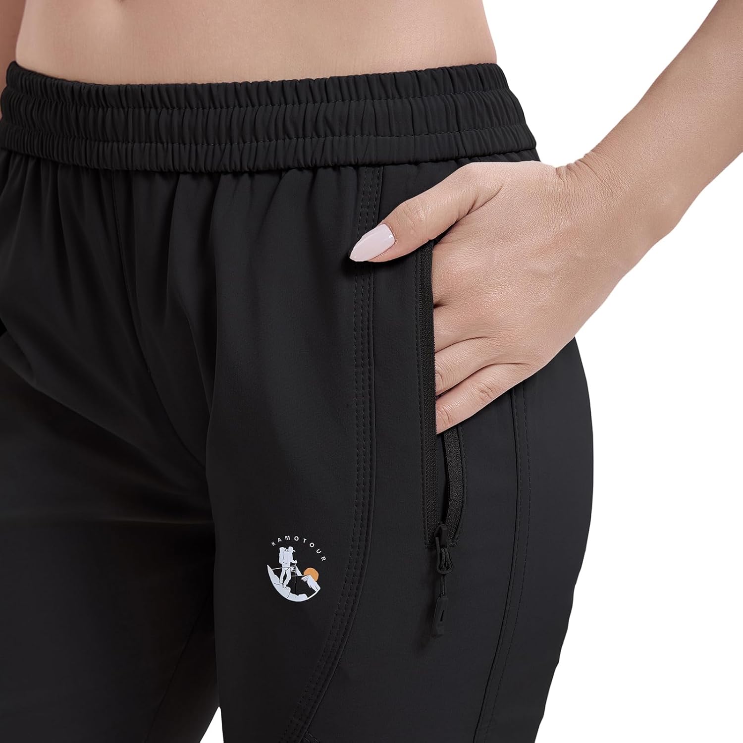 Women’s Hiking Pants Slim Fit Pants Stretch Athletic Lightweight Water Resistant Pants for Outdoor Causal wear - Image 5