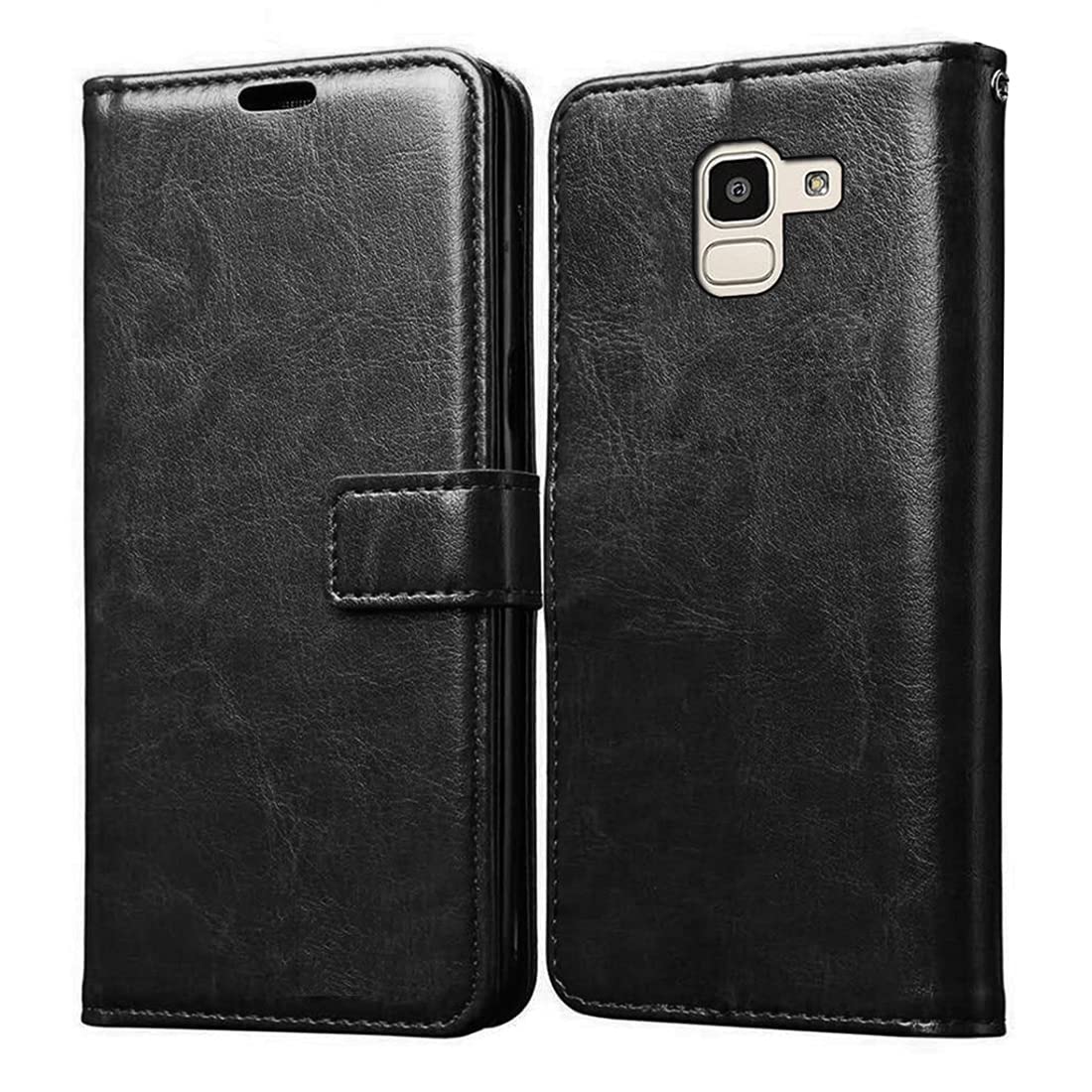 Amazon Brand – Solimo Flip for Samsung Galaxy J6 (2018) (Leather_Black) Amazon Brand – Solimo Flip for Samsung Galaxy J6 (2018) (Leather_Black)