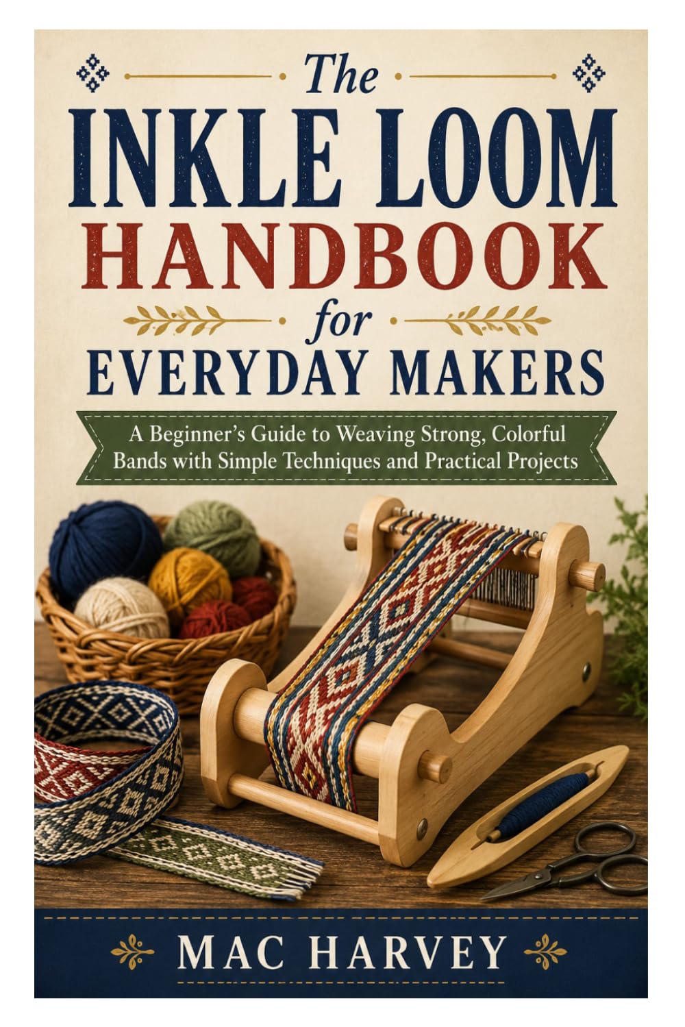 The Inkle Loom Handbook for Everyday Makers: A Beginner's Guide to Weaving Strong, Colorful Bands with Simple Techniques and Practical Projects