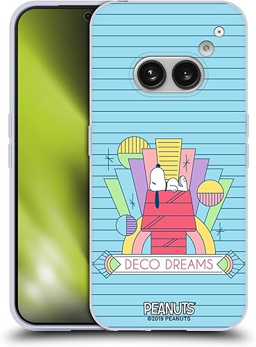Miniatura 309 de Head Case Designs Funda de gel suave con licencia oficial de Peanuts House Snoopy Deco Dreams compatible con Samsung Galaxy S23 5G Casa,Blue