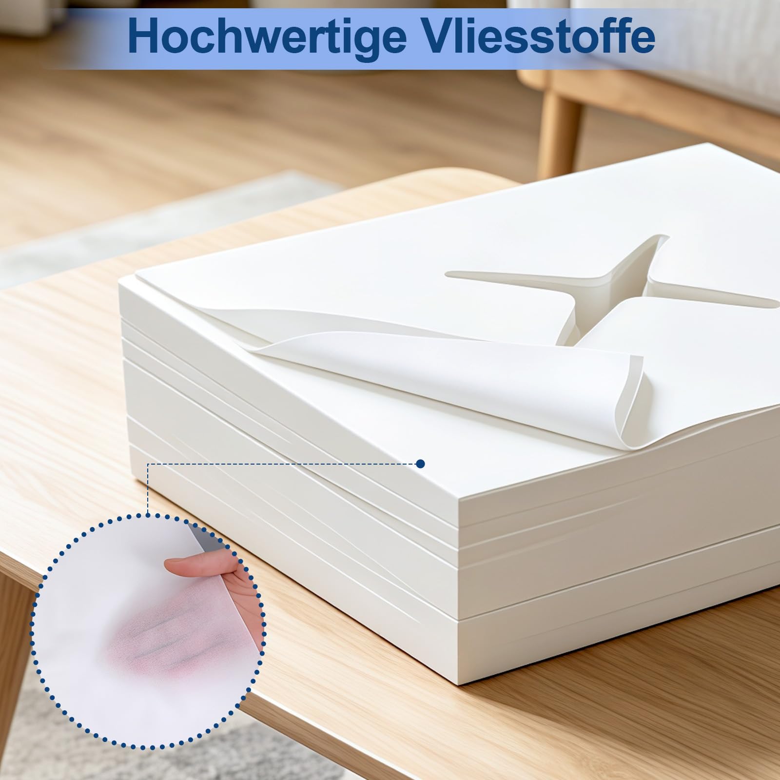 600 Stück Einweg Nasenschlitztücher 40x40 cm für Massageliege Kosmetikliege & Physiotherapieliege, hautfreundlich geruchlos, verhindert Kreuzinfektionen, Vlies Liegenabdeckung für Sauna & Pflege