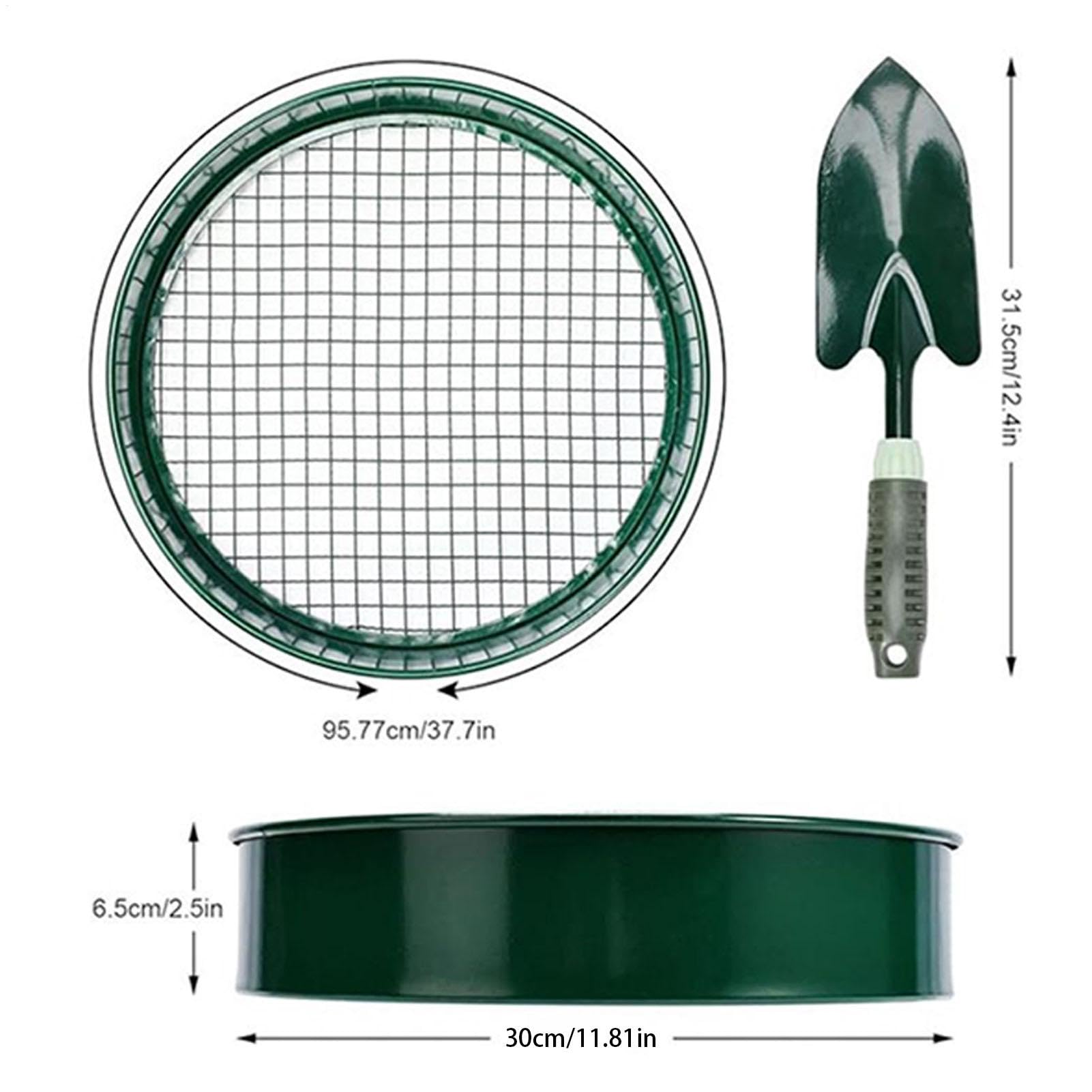 Tamera de Suelo para jardinería, jardín de Suelo de Suelo Metal Garden | Peligrador de plantación para principiantes con malla de filtro profesional para invernadero, campo de