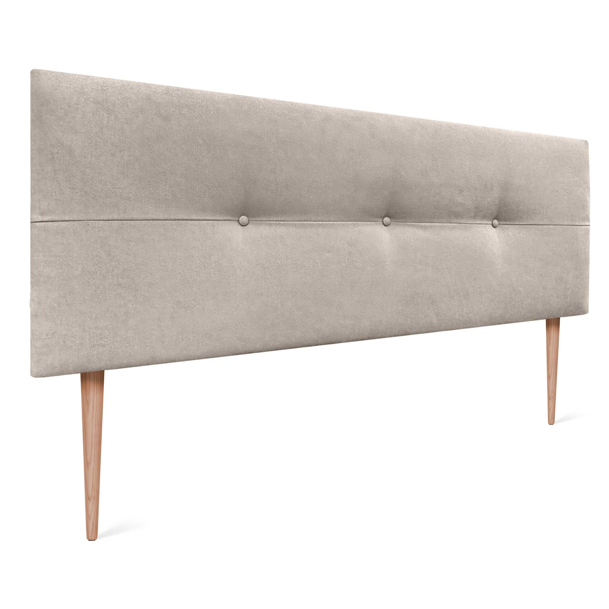 DHOME Glad kunstleer hoofdeinde 95x50cm bedden 90 - lichtbruin DHOME Glad kunstleer hoofdeinde 95x50cm bedden 90 - lichtbruin