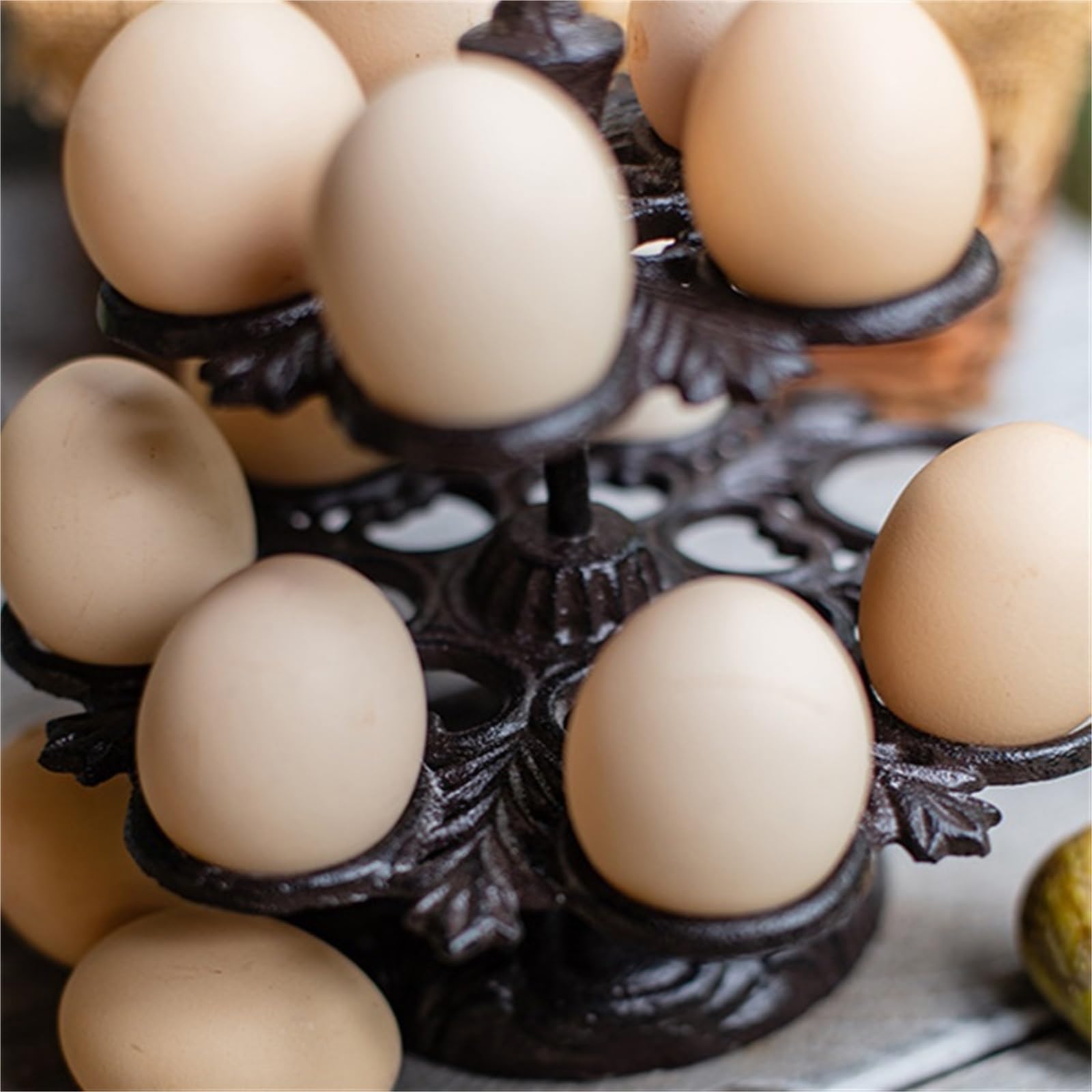 Coquetier De Cuisine Plateau à œufs Boîte De Rangement Pour œufs Boîte Fraîche Carton à œufs Réfrigérateur Porte Latérale Compar - Maison