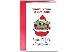 Yoda One For Me Card