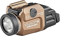 Vista 1 de Streamlight 69429 TLR-7 X 500-Lumen 5000-Candela Compact Tactical Weapon Light with High & Low Paddle Switches and Key Kit, Flat Dark Earth