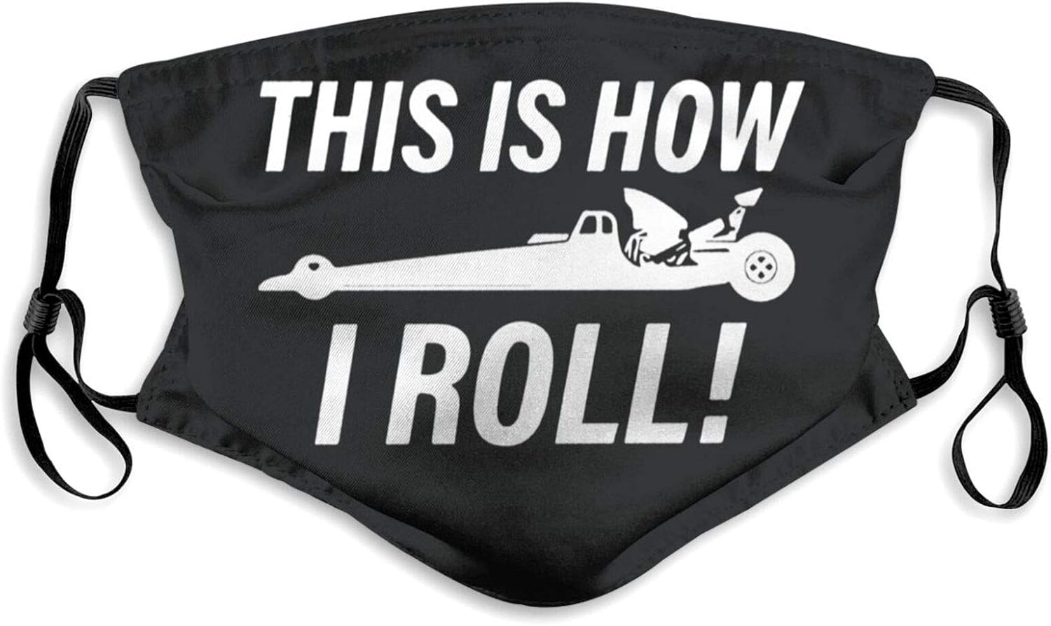 Drag Racing Masks For, Dustproof, Adjustable, Reusable, Washable, With