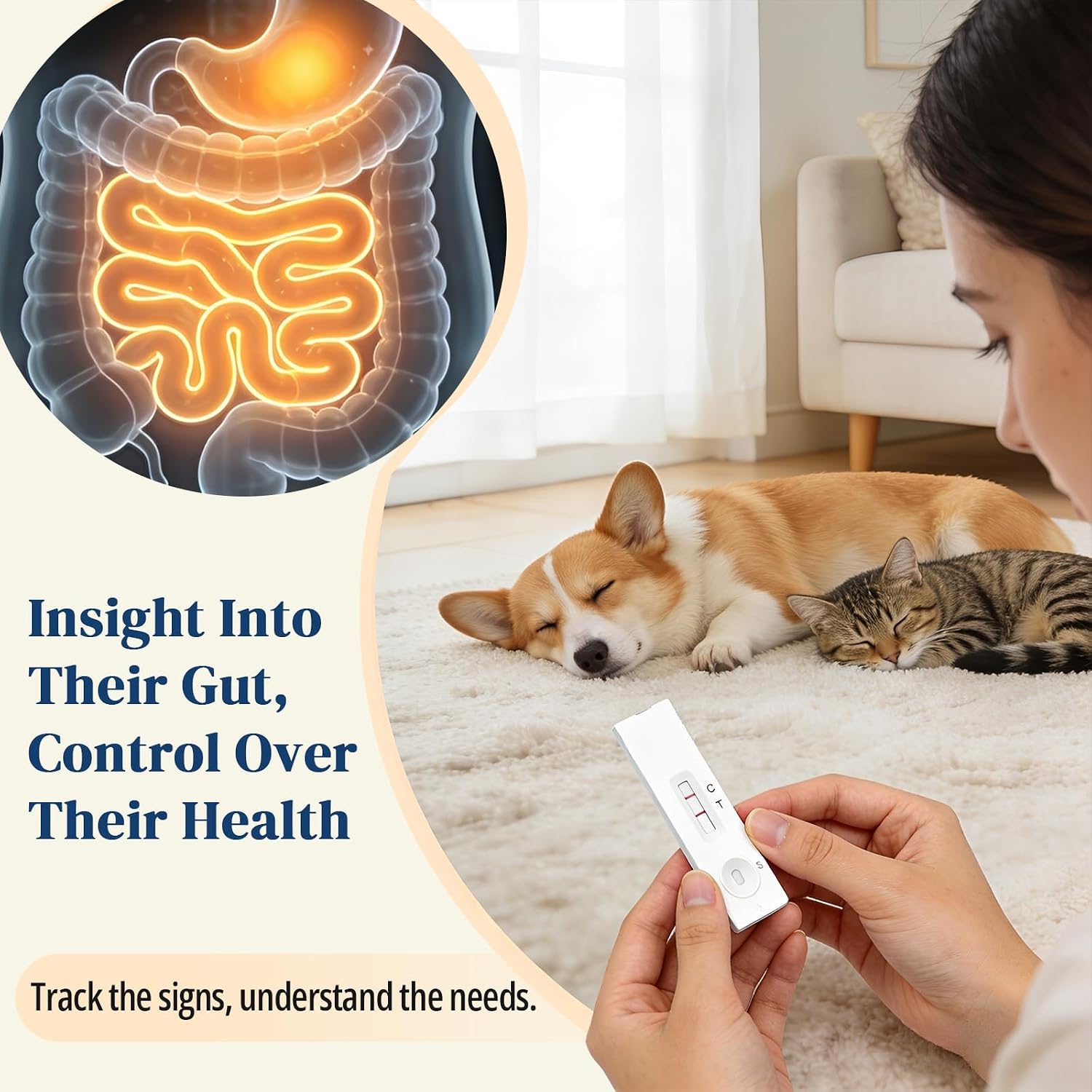 Giardia Test Kit for Dogs & Cats, Pack of 2