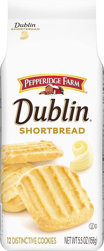 Pepperidge Farm Dublin Shortbread Cookie, 5.5 Ounce Bag
