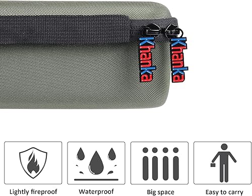 Miniatura 7 de Khanka Caja de almacenamiento para telescopio monocular duro, estuche de transporte de repuesto para Gosky 12x55, Titan 12X50Pankoo 40x60, 16x52,