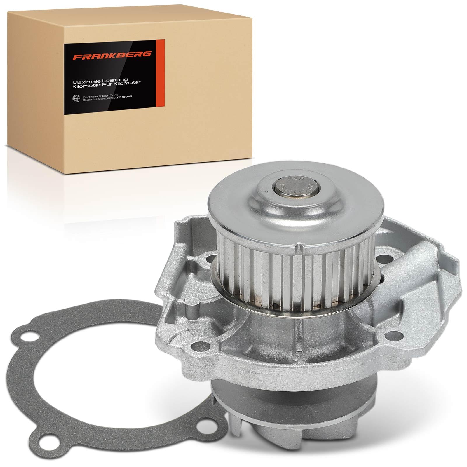 Frankberg Pompa acqua Liquido refrigerante Benzina Compatibile con 500 312 1.2L 169 1.2L Punto Furgone/Compatto 188 1.2L 500 312 1.4L Idea 350 1.4L Replace# 46520401