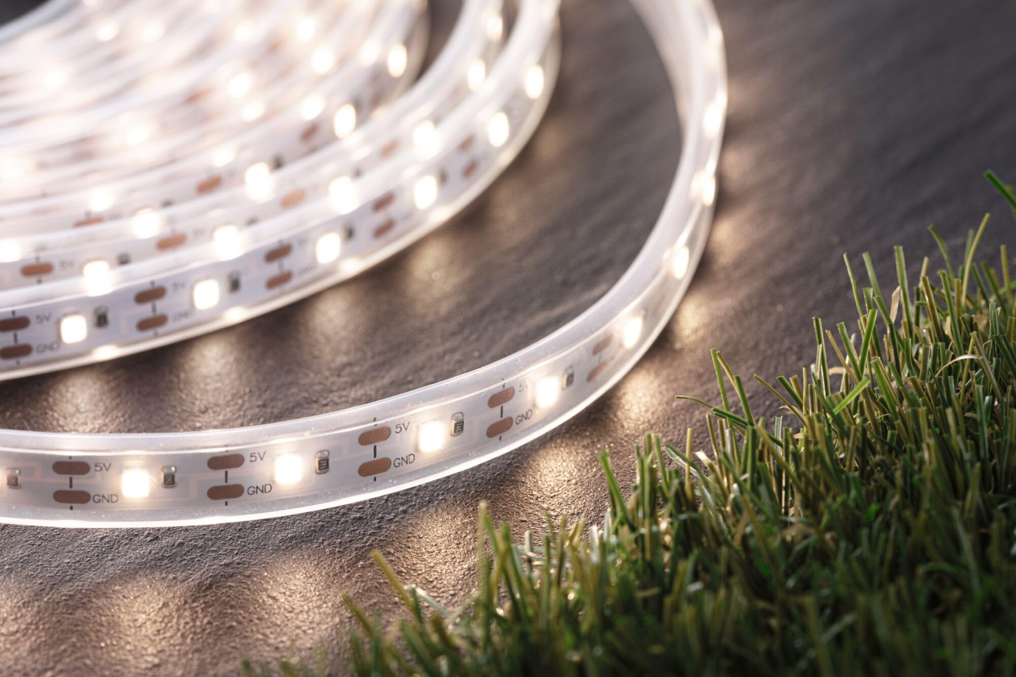 Paulmann Solar LED Strip 10m warmweiß Fernbedien. 1xAkku 18650 1500 mAh schwarz 71195