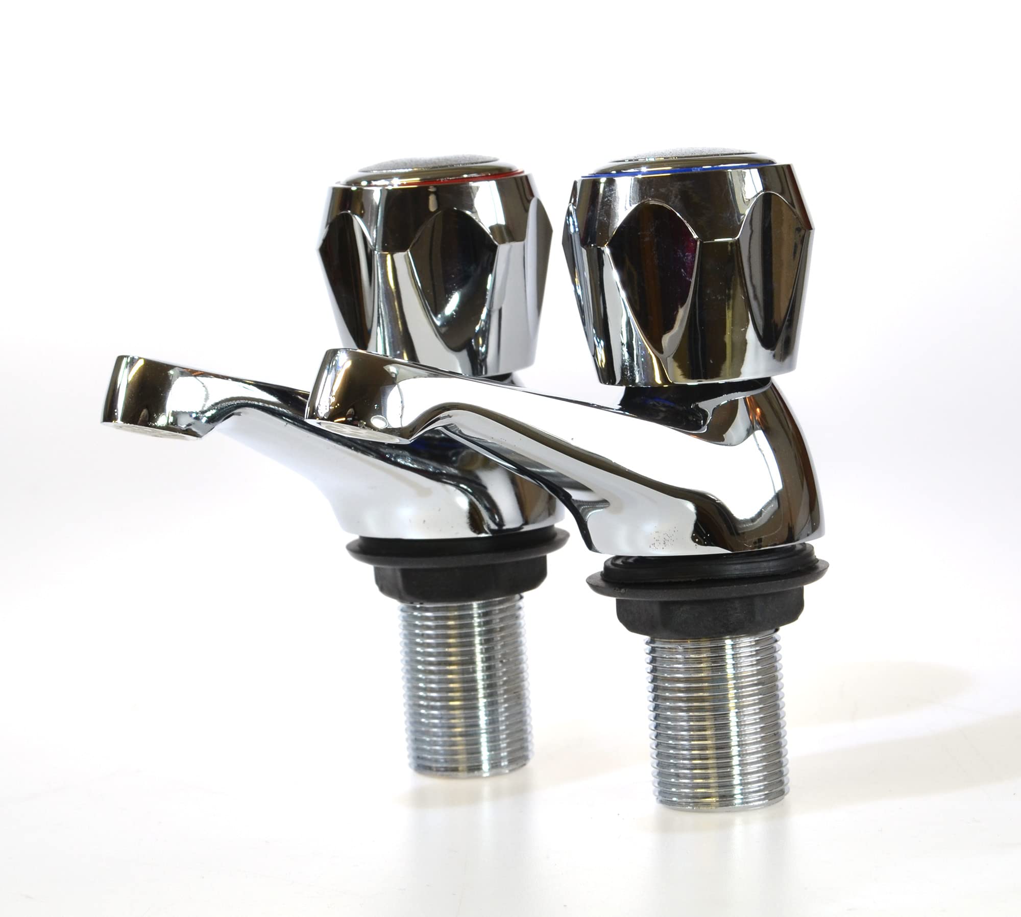 Matalan Cassellie Solo Basin Tap Pairs - Flush Bathrooms