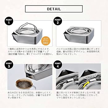 TSBBQ スクエアケトル［TSBBQ-016］ TSBBQ-016 スクエアケトル | 株式会社山谷産業【村の鍛冶屋