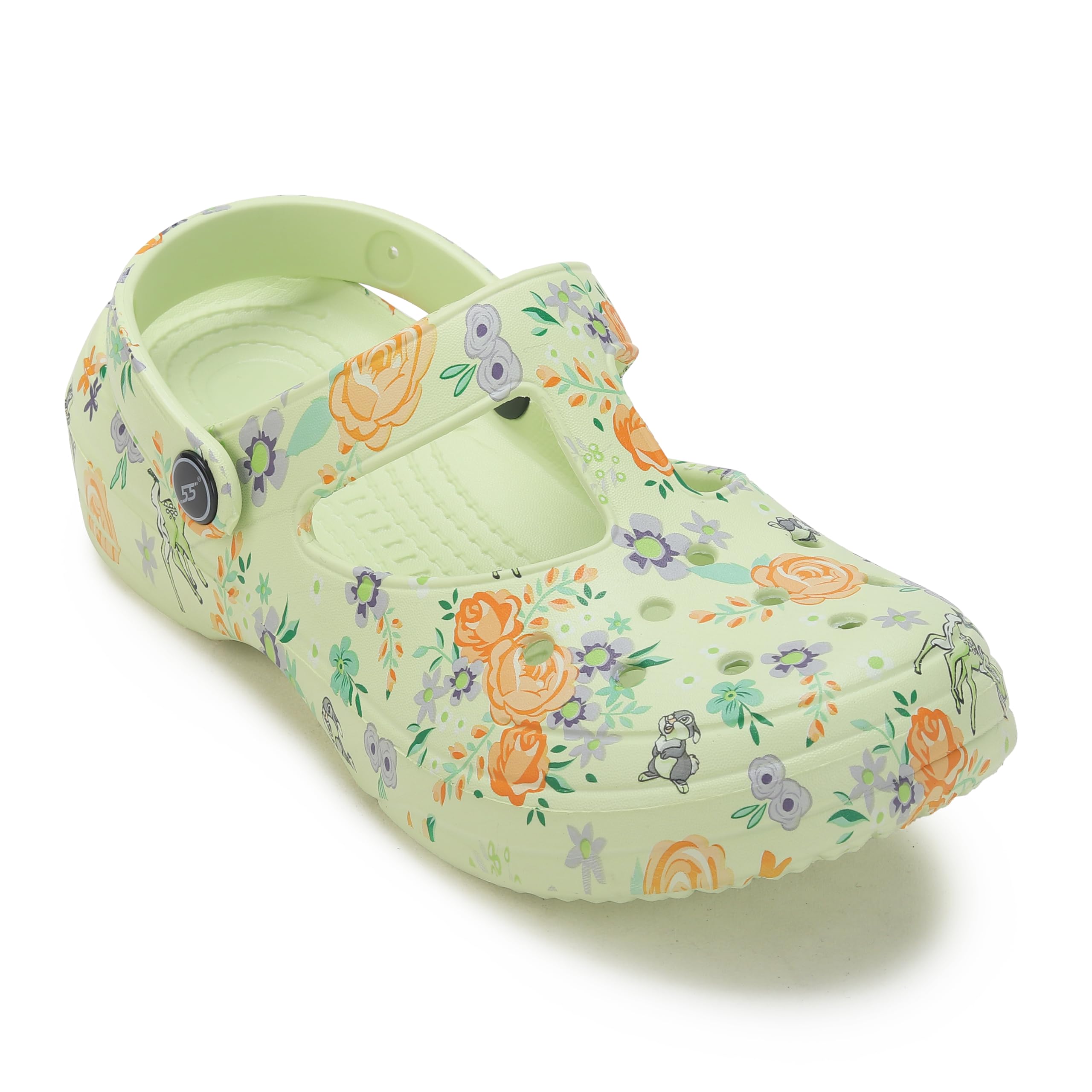 CASSIEY Latest Printed Clogs for Women and Girls | Printed Lightweight Clogs Slipper Sandal for Women and Girls- Green (B0CQ56YN42) Amazon Price History, Amazon Price Tracker