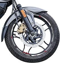 ملحقات التعديل لـ Bajaj لـ Pulsar لـ RS 200 لـ NS200 لـ N250 لـ NS 125 150 160 180 لون شريط ديكور للدراجات النارية تيتانيوم