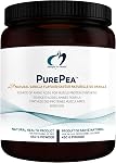 Designs for Health PurePea - 20g Vegan Pea Protein, Non-GMO Natural Drink Mix Powder Supplement, Vanilla (15 Servings / 450g)