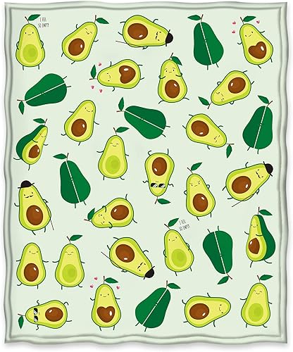 Miniatura 2 de Jekeno Manta de fruta de aguacate, regalos para mamá, mujeres, niños, niñas, hogar, dormitorio, sala de estar, decoración del día de la madre,