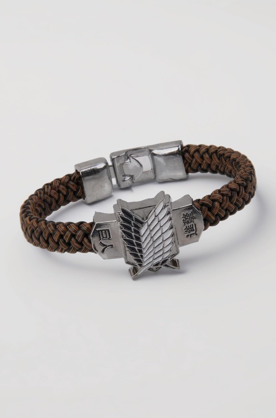 Anime Attack of Titan Hand Band Eren AOT Leather Bracelet Cosplay Accessory For Boys and Men