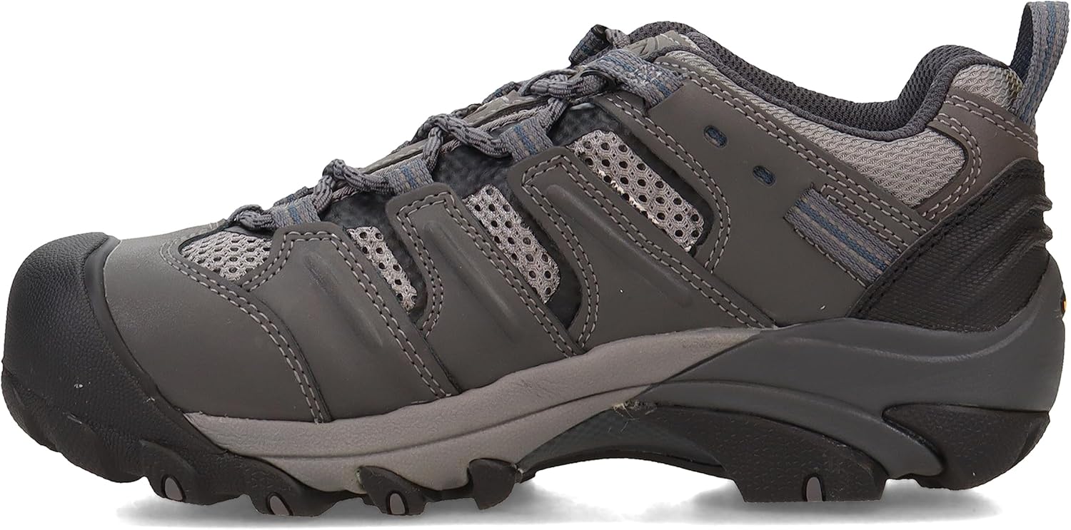 Women's Keen, Lansing Low Steel Toe Work Shoe Magnet 9 M