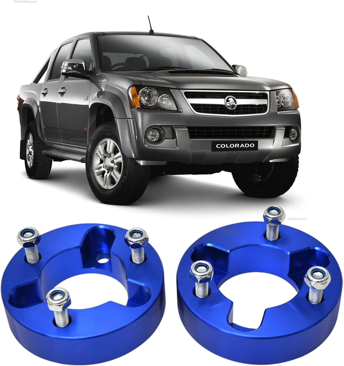 2" Front Suspension Lift Kit forIsuzu Dmax 2012-2019 / MUX 2012-2019, Strut Leveling Mount Spacer Lift Leveling Kit