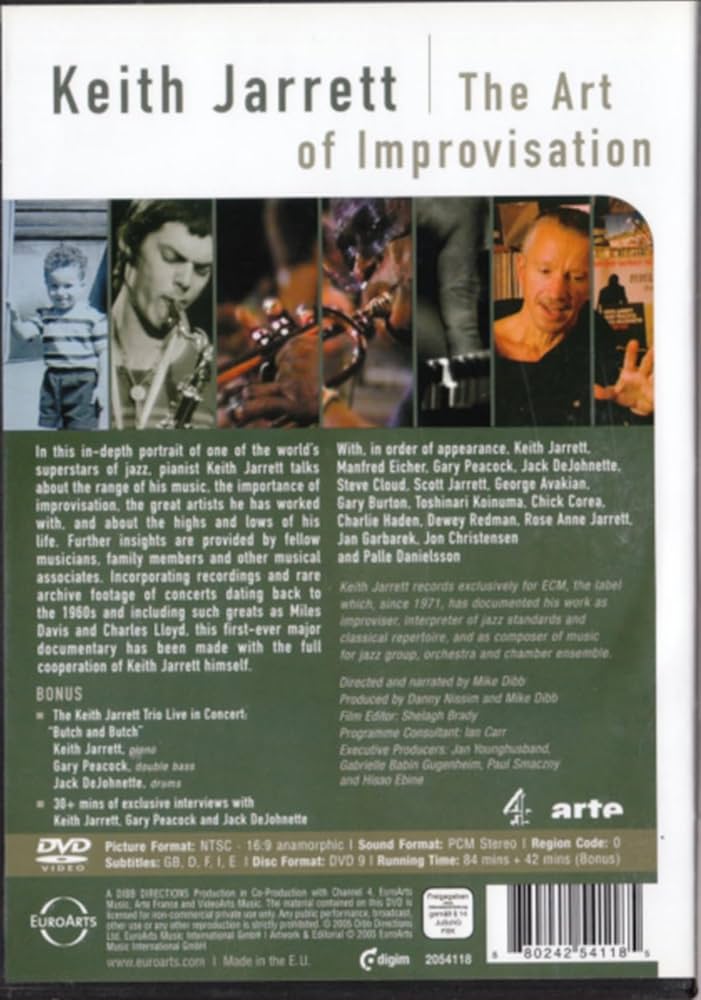 アート・オブ・インプロヴィゼーション ~キース・ジャレット・ザ・ドキュメンタリー [DVD] Amazon.com: Keith Jarrett - Art of Improvisation : Movies & TV