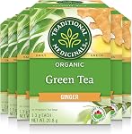 Traditional Medicinals Thé Vert Matcha Bio, 16 Sachets (Paquet de 1)