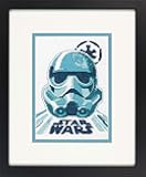 Dimensions Star Wars Stormtrooper Cross Stitch Kit White 14 Count Aida, 5