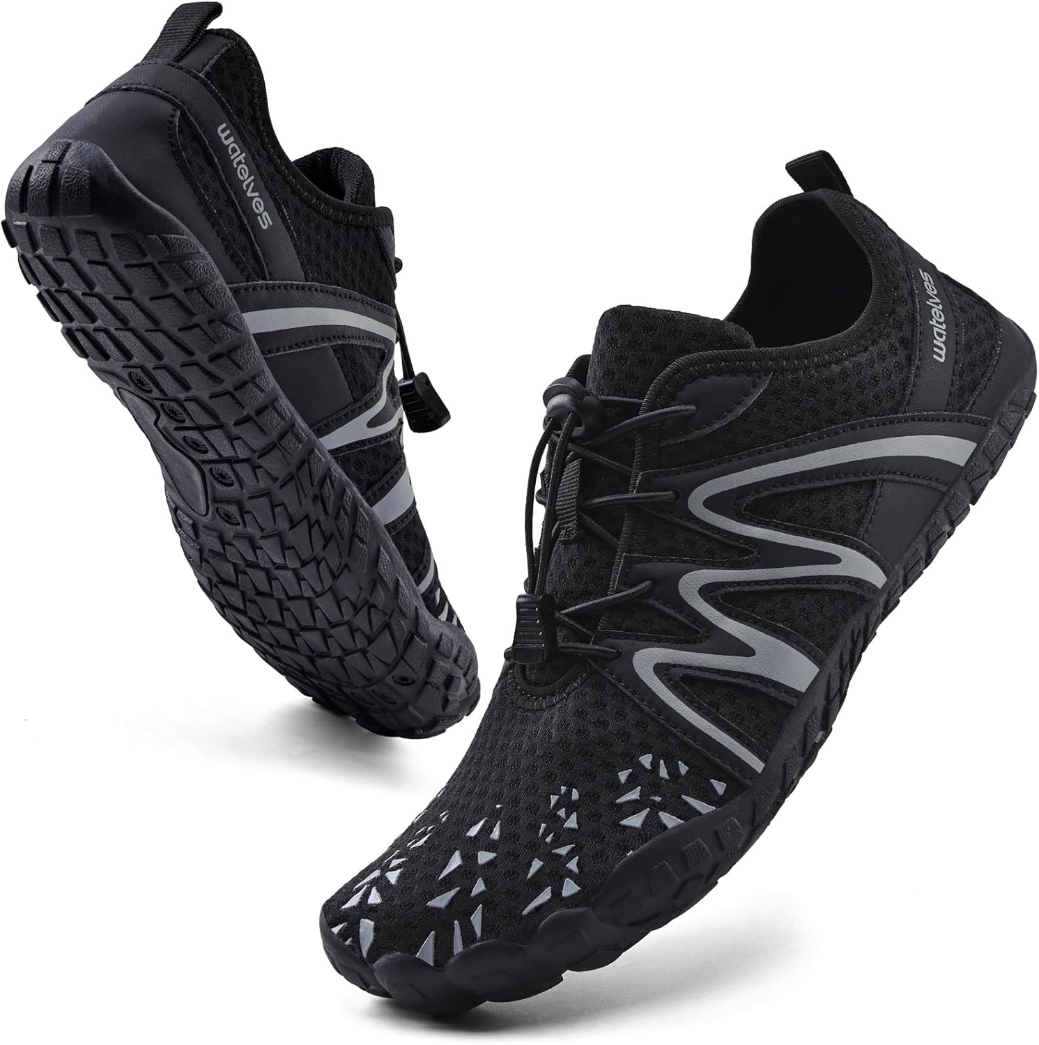 Water Shoes for Men Barefoot Quick-Dry Aqua Sock Outdoor Athletic Sport Shoes for Kayaking, Boating, Hiking, Surfing, Walking - Image 2