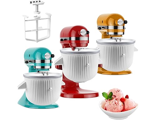 Indulge in Delectable Delights: Our Best Picks for Ice Cream Makers Compatible with KitchenAid
