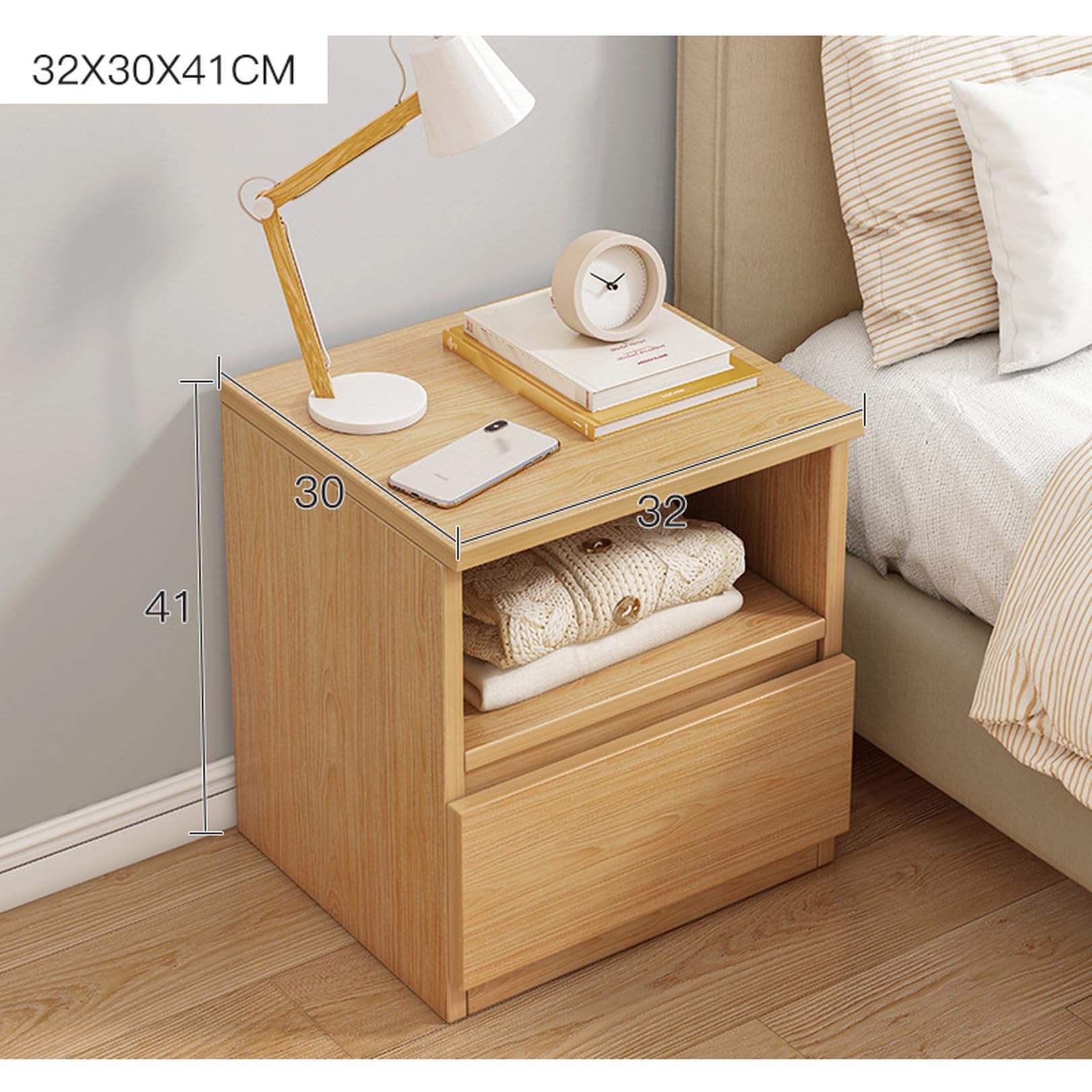 Amazon.co.jp: [dhiuebc] ナイトテーブル ベッドサイドチェスト