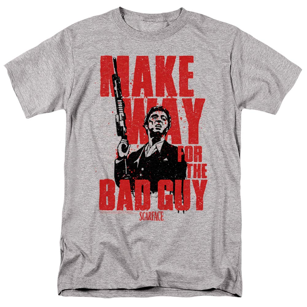 Scarface Make Way Unisex Adult T-Shirt, Athletic Heather, 2X-Large