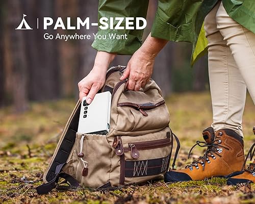 Miniatura 2 de Mini proyector 4K, GooDee 1080P soporte de bolsillo DLP proyector con WiFi y Bluetooth, proyector de película portátil Pico para exteriores con