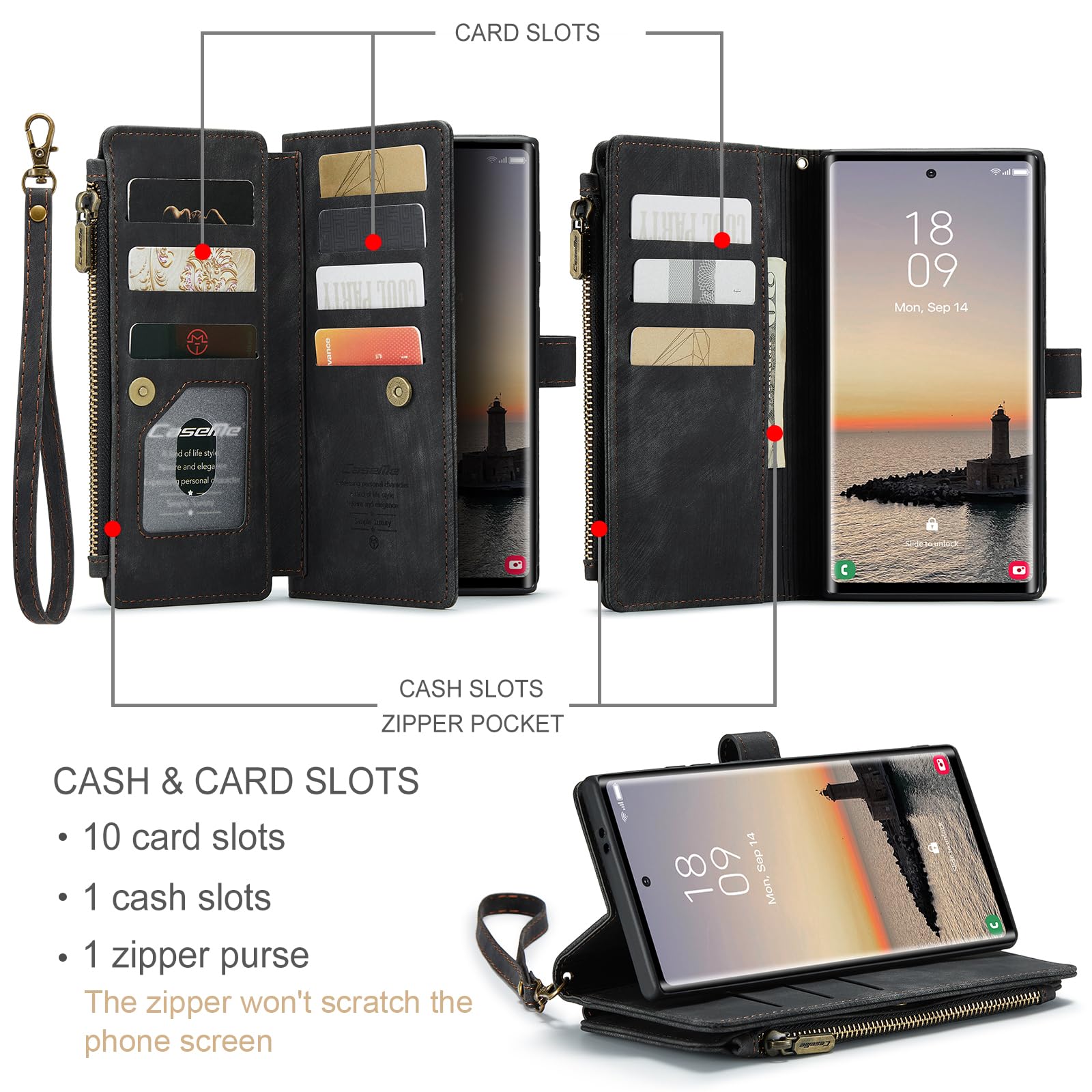 Amazon.co.jp: XIMAND Samsung Galaxy S24 Ultra ウォレット