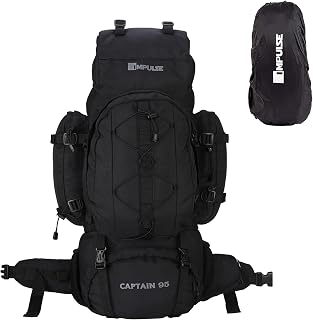 Impulse Rucksack bags 95 litres travel bag for men tourist bag for travel backpack for hiking trekking Bag for men camping... Price In India
