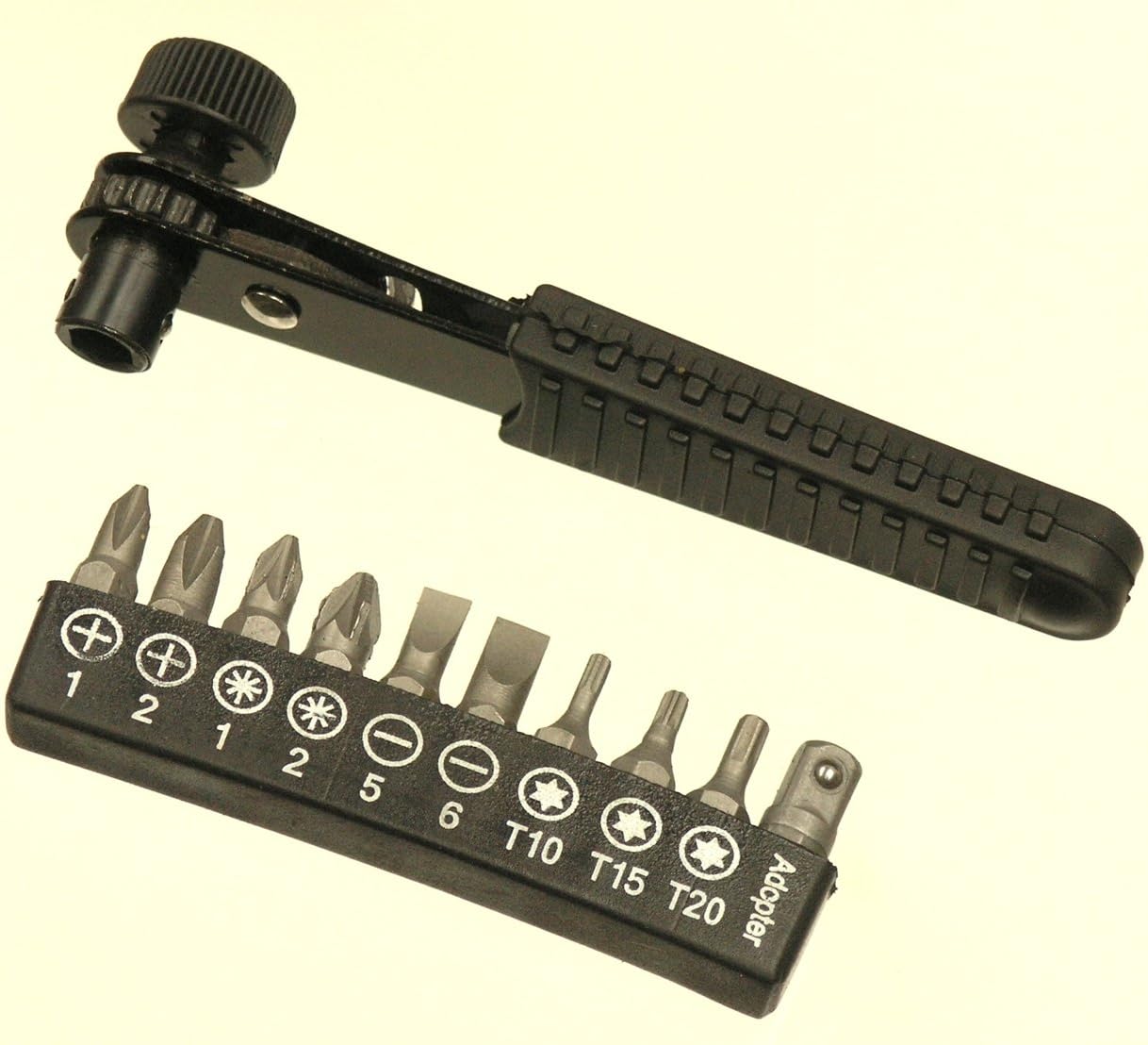 Newsome - Ratchet and Bit Set - 11pc : Amazon.co.uk: DIY & Tools