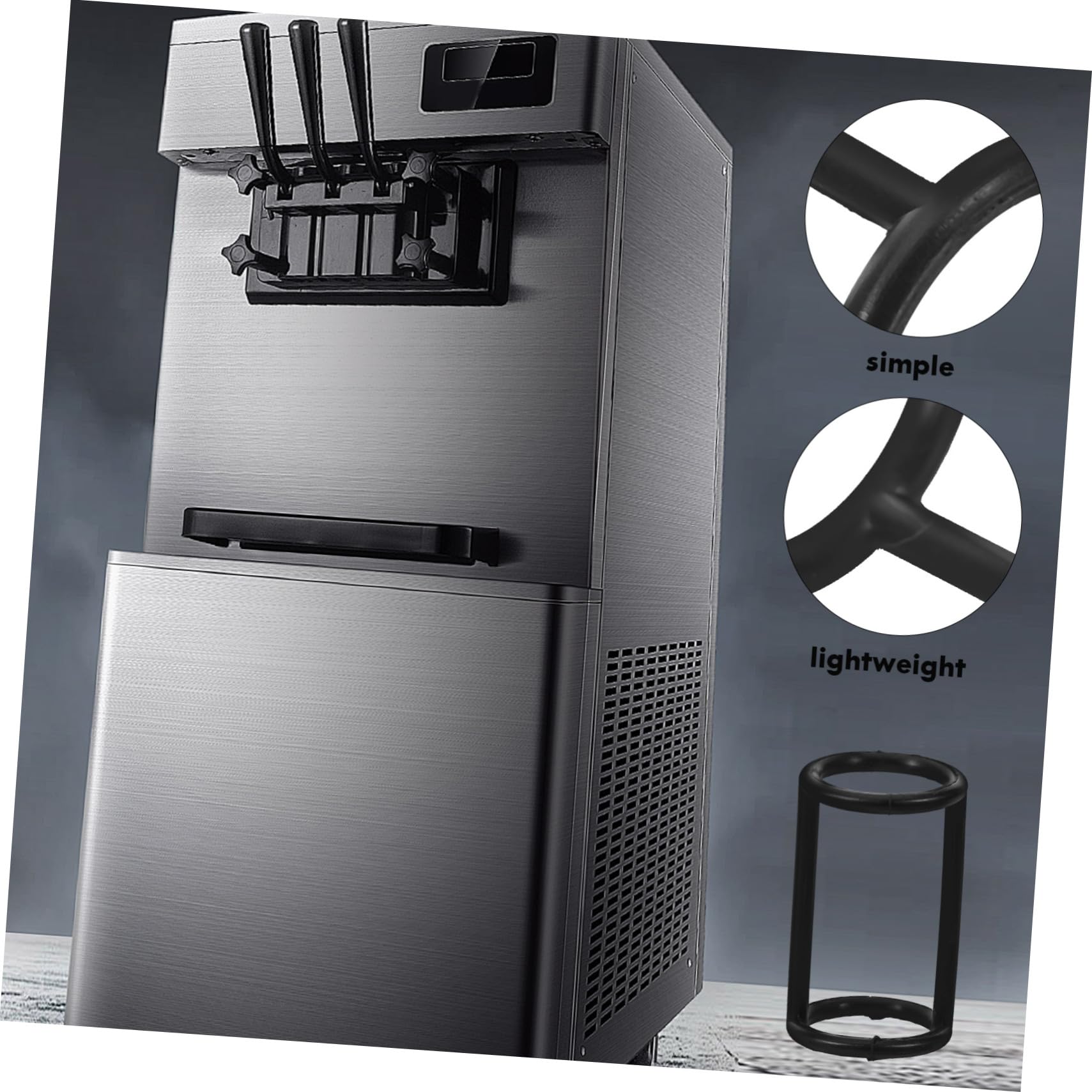 FUNOMOCYA 2pcs Ice Cream Machine Sealing Gaskets