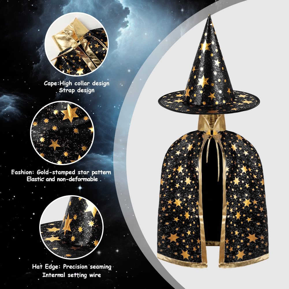 AYBUY Wizard Cape Witch Cloak Kids - Image 3