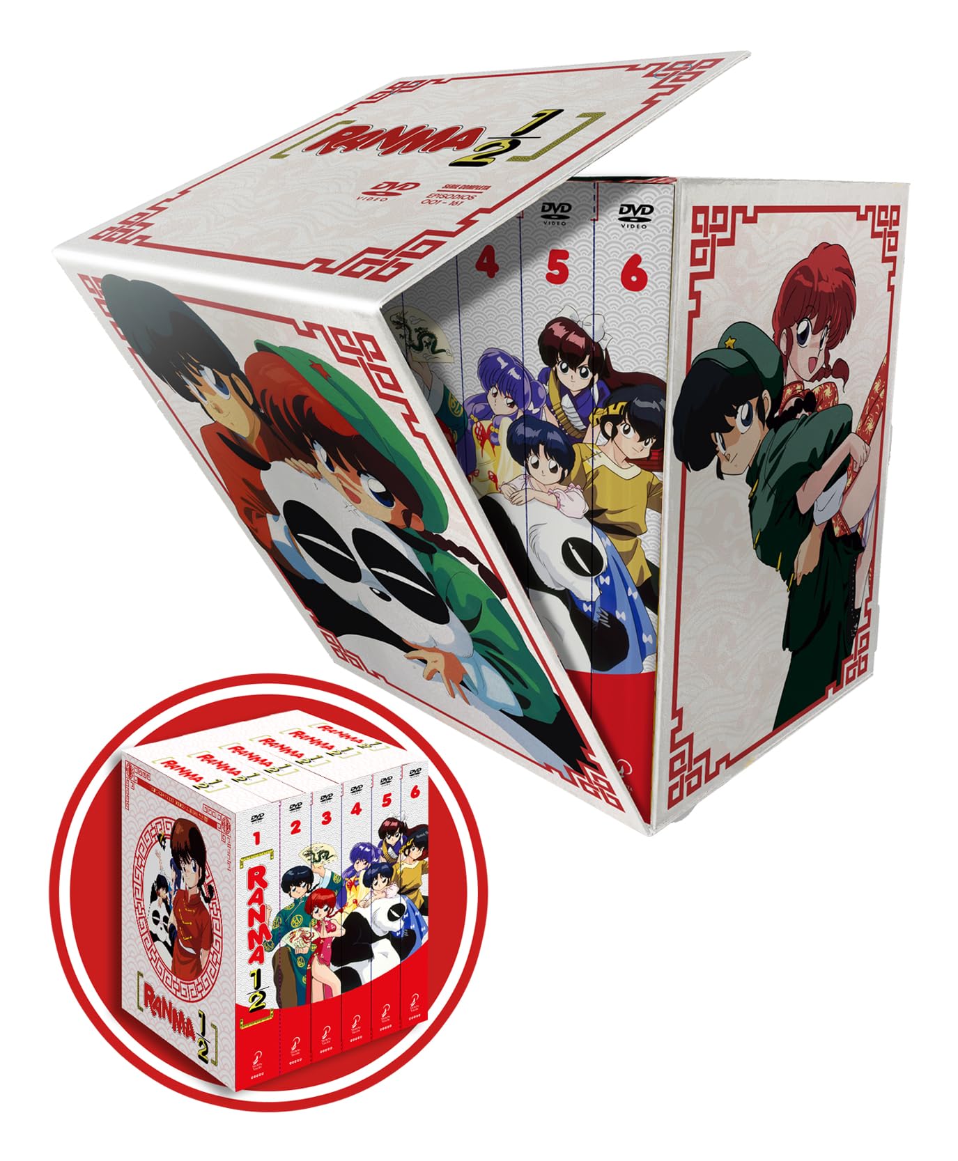Ranma 1/2 Monster Box 2023 (Episodios 161) [DVD]
