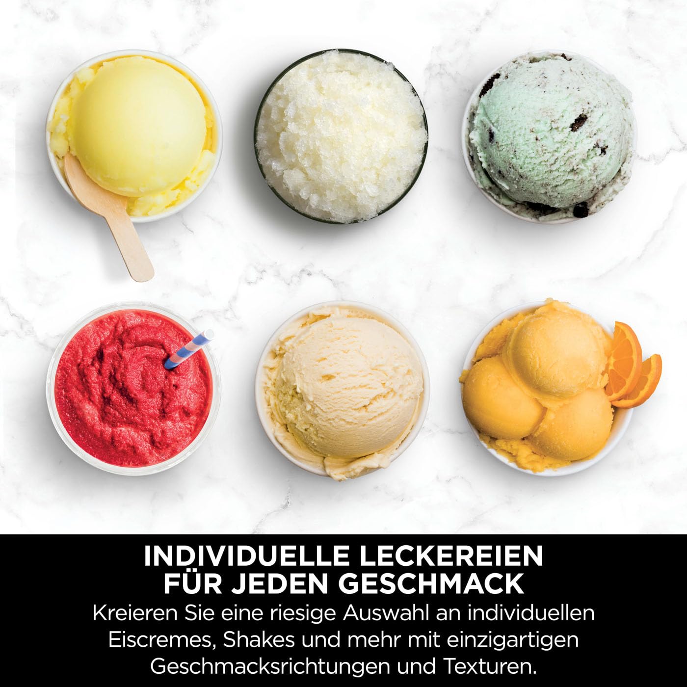 Ninja CREAMi Deluxe: 10 Funktionen, 2 Becher, Silber Ansicht 9