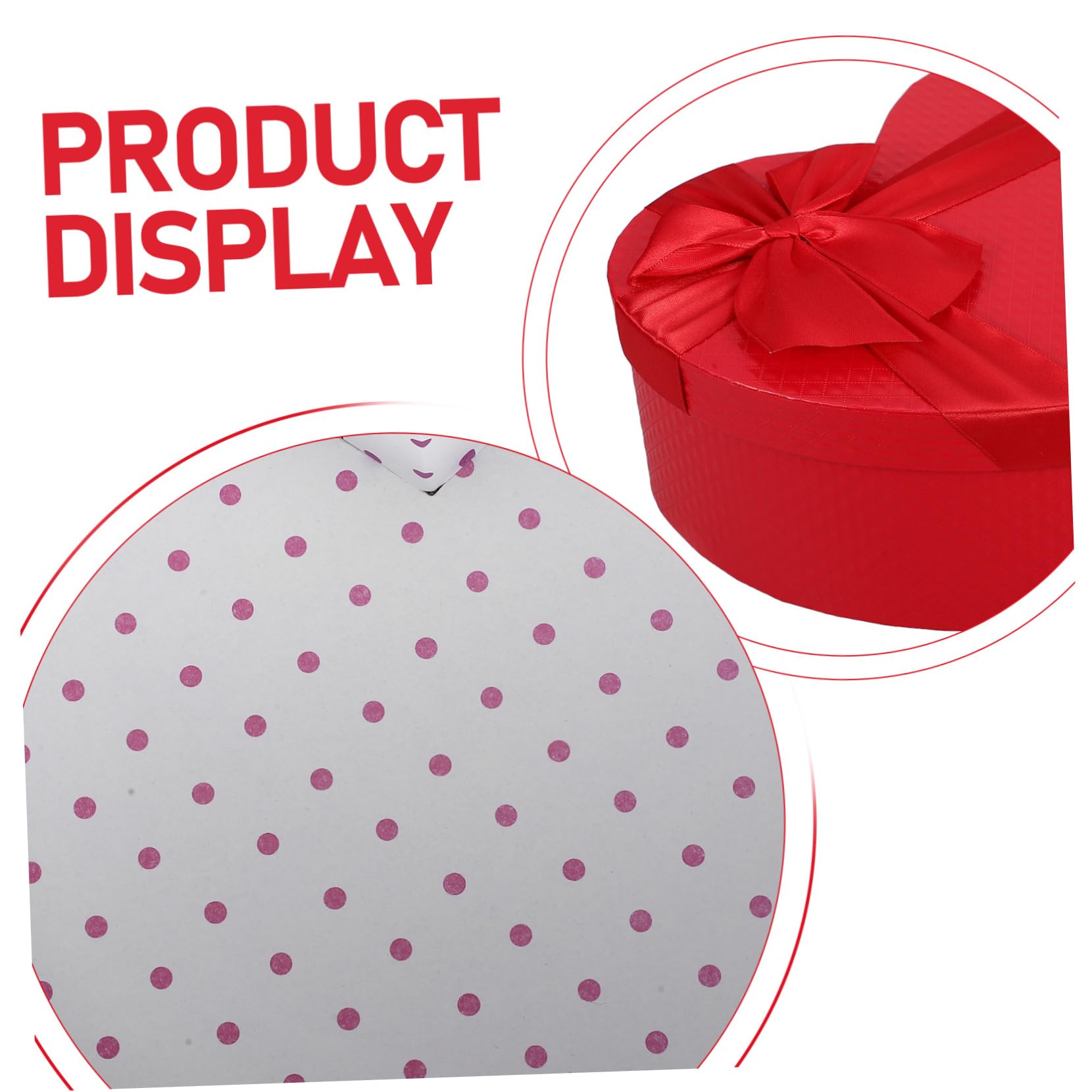 ABOOFAN Exquisite Individuelle Geschenkbox in Herzform für Dekorative Verpackungen Zum Valentinstag Geburtstag Jahrestag