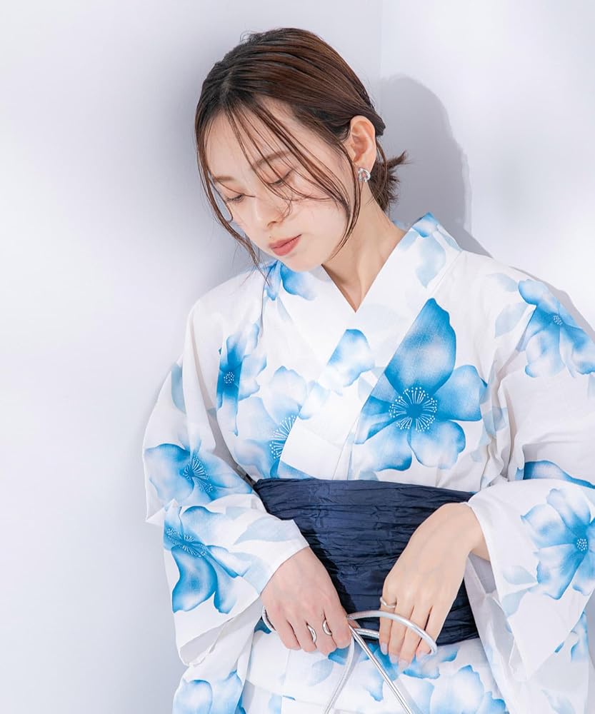 Amazon.co.jp: [センスオブプレイス] 浴衣 浴衣2点セットA(変織