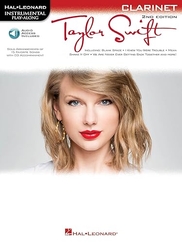 Taylor Swift For Clarinet - Instrumental Play-Along Cd/Pkg: Clarinet Play-Along Book with Online Audio