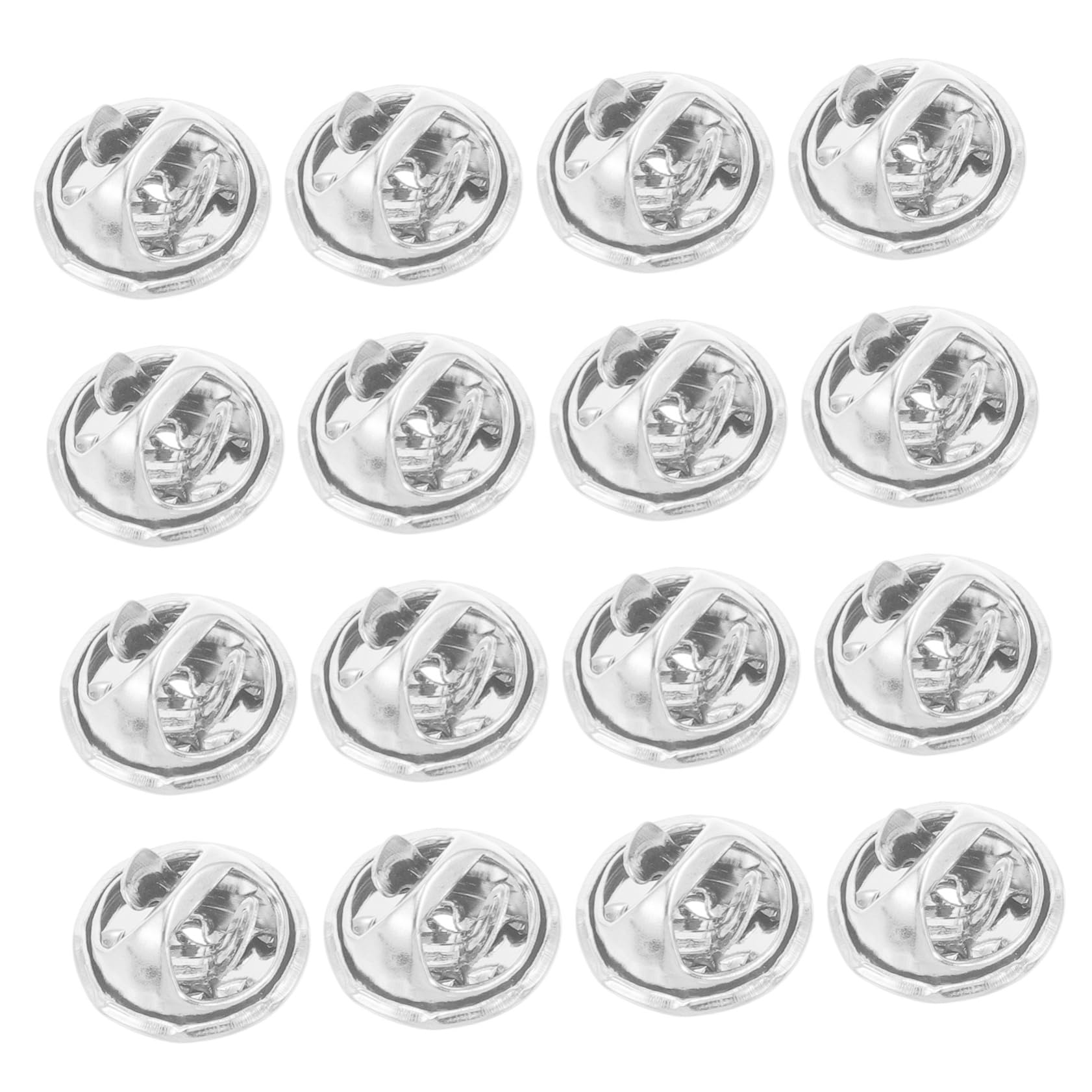 BESTYASH 30Sets Metal Butterfly Clutch Pin Backs for DIY Brooches Elegant Locking Accessories for Shawls Sleeves Hats and Lapels Versatile Design for Crafts and Fashion