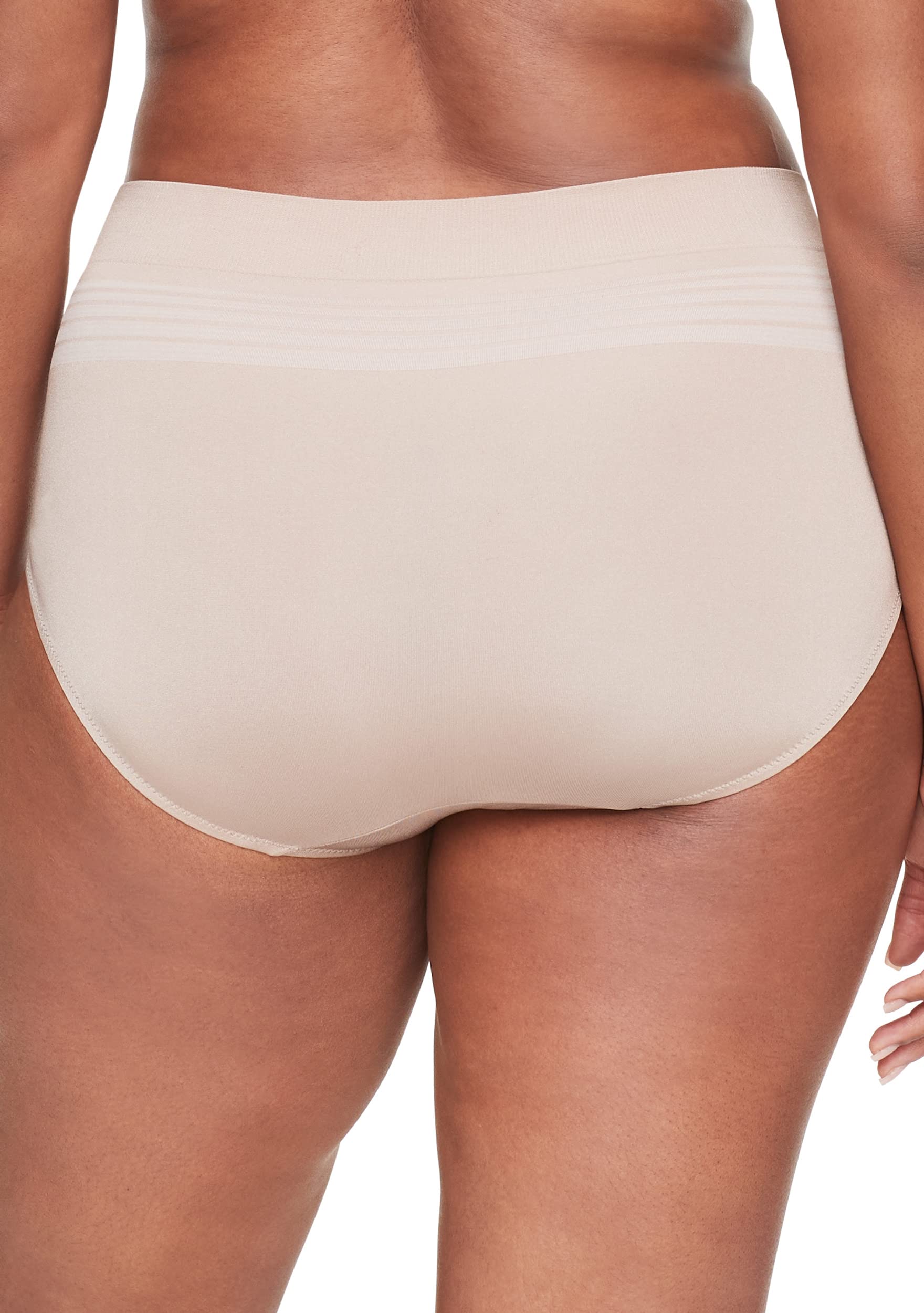 Warner's Nessun Pizzicamento Nessun Problema Dig-Free Comfort Vita con Pizzo Liscio E Seamless Breve Rs1501p Intimo Donna (Pacco da 1)